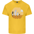 Storage Evolution Retro SSD CD Flash Drive PC Kids T-Shirt Childrens Yellow