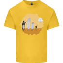 Storage Evolution Retro SSD CD Flash Drive PC Kids T-Shirt Childrens Yellow