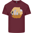 Storage Evolution Retro SSD CD Flash Drive PC Mens Cotton T-Shirt Tee Top Maroon