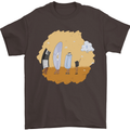 Storage Evolution Retro SSD CD Flash Drive PC Mens T-Shirt 100% Cotton Dark Chocolate