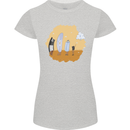 Storage Evolution Retro SSD CD Flash Drive PC Womens Petite Cut T-Shirt Sports Grey