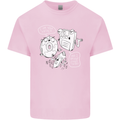 Storage Father Flash Drive CD ROM Floppy Kids T-Shirt Childrens Light Pink