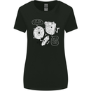 Storage Father Flash Drive CD ROM Floppy Womens Wider Cut T-Shirt Black