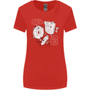 Storage Father Flash Drive CD ROM Floppy Womens Wider Cut T-Shirt Red