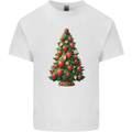 Strawberry Christmas Tree Xmas Kids T-Shirt Childrens White