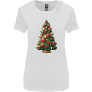 Strawberry Christmas Tree Xmas Womens Wider Cut T-Shirt White