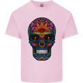 Sugar Skull Kids T-Shirt Childrens Light Pink