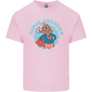 Super Grandma Funny Grandparents Day Kids T-Shirt Childrens Light Pink
