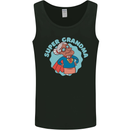 Super Grandma Funny Grandparents Day Mens Vest Tank Top Black