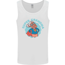 Super Grandma Funny Grandparents Day Mens Vest Tank Top White