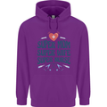Super Mom Wife Nurse Mothers Day Gift Childrens Kids Hoodie Purple
