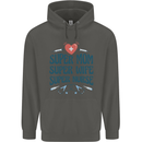 Super Mom Wife Nurse Mothers Day Gift Childrens Kids Hoodie Storm Grey