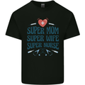 Super Mom Wife Nurse Mothers Day Gift Kids T-Shirt Childrens Black