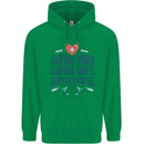 Super Mom Wife Nurse Mothers Day Gift Mens 80% Cotton Hoodie Irish Green