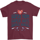 Super Mom Wife Nurse Mothers Day Gift Mens T-Shirt 100% Cotton Maroon