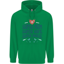 Super Mum Wife Nurse Mothers Day Gift Childrens Kids Hoodie Irish Green