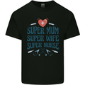 Super Mum Wife Nurse Mothers Day Gift Kids T-Shirt Childrens Black