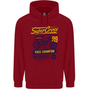 Supercross MotoX Dirt Bike Motocross Childrens Kids Hoodie Red
