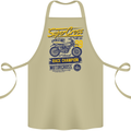 Supercross MotoX Dirt Bike Motocross Cotton Apron 100% Organic Khaki