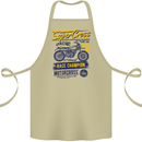 Supercross MotoX Dirt Bike Motocross Cotton Apron 100% Organic Khaki