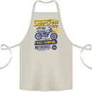 Supercross MotoX Dirt Bike Motocross Cotton Apron 100% Organic Natural