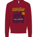 Supercross MotoX Dirt Bike Motocross Kids Sweatshirt Jumper Red