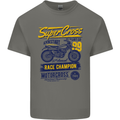 Supercross MotoX Dirt Bike Motocross Kids T-Shirt Childrens Charcoal
