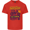 Supercross MotoX Dirt Bike Motocross Kids T-Shirt Childrens Red