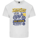 Supercross MotoX Dirt Bike Motocross Kids T-Shirt Childrens White