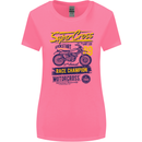 Supercross MotoX Dirt Bike Motocross Womens Wider Cut T-Shirt Azalea