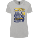 Supercross MotoX Dirt Bike Motocross Womens Wider Cut T-Shirt Sports Grey
