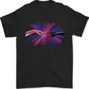 Superhero Creation Funny Religious Parody Mens T-Shirt 100% Cotton Black