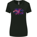 Superhero Creation Funny Religious Parody Womens Wider Cut T-Shirt Black