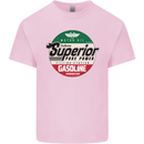 Superior Gasoline Biker Motorcycle Motorbike Kids T-Shirt Childrens Light Pink