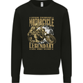 Superior Performance Motorcycle Motorbike Biker Mens Sweatshirt Jumper Black