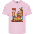 Support Your Local Witch Halloween Satire Kids T-Shirt Childrens Light Pink