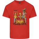 Support Your Local Witch Halloween Satire Kids T-Shirt Childrens Red