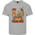 Support Your Local Witch Halloween Satire Kids T-Shirt Childrens Sports Grey
