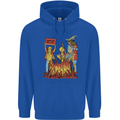 Support Your Local Witch Halloween Satire Mens 80% Cotton Hoodie Royal Blue