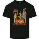 Support Your Local Witch Halloween Satire Mens Cotton T-Shirt Tee Top Black