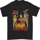 Support Your Local Witch Halloween Satire Mens T-Shirt 100% Cotton Black