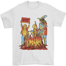 Support Your Local Witch Halloween Satire Mens T-Shirt 100% Cotton White