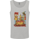 Support Your Local Witch Halloween Satire Mens Vest Tank Top Sports Grey