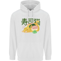 Sushi Cat Childrens Kids Hoodie White