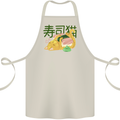 Sushi Cat Cotton Apron 100% Organic Natural