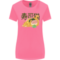 Sushi Cat Womens Wider Cut T-Shirt Azalea