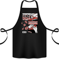 Sushi Cotton Apron 100% Organic Black