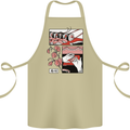 Sushi Cotton Apron 100% Organic Khaki