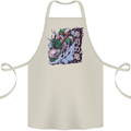 Sushi Dragon Cotton Apron 100% Organic Natural