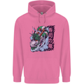 Sushi Dragon Mens 80% Cotton Hoodie Azelea